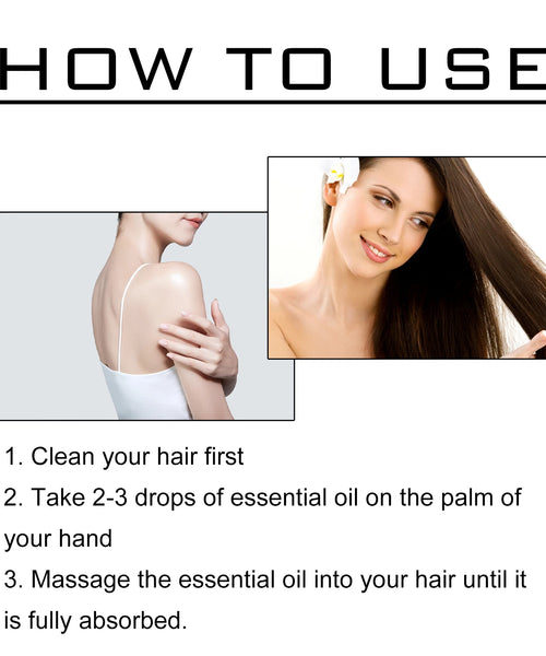 Hair Oil for Softness & Shine – Smooths & Repairs Split Ends, Dry & Thick Hair