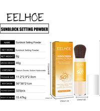 Eelhoe SPF50 Sunscreen Loose Powder – Matte Setting & Sunblock