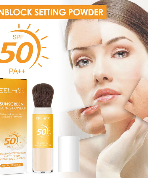 Eelhoe SPF50 Sunscreen Loose Powder – Matte Setting & Sunblock