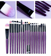 20Pcs Makeup Brush Set – Complete Eye & Face Cosmetic Brushes