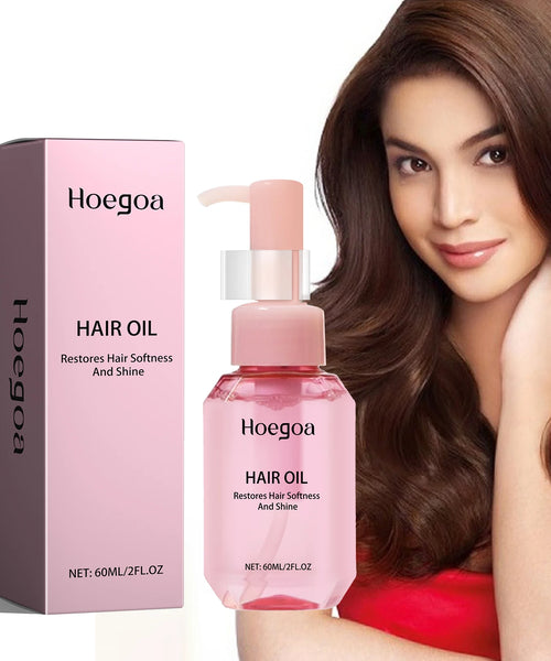 Hair Oil for Softness & Shine – Smooths & Repairs Split Ends, Dry & Thick Hair