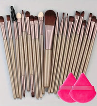 20Pcs Makeup Brush Set – Complete Eye & Face Cosmetic Brushes