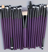 20Pcs Makeup Brush Set – Complete Eye & Face Cosmetic Brushes