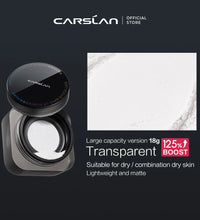 CARSLAN Black Magnetic Loose Setting Powder – Matte, Waterproof, Oil-Control