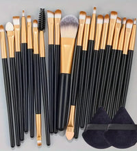 20Pcs Makeup Brush Set – Complete Eye & Face Cosmetic Brushes