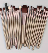 20Pcs Makeup Brush Set – Complete Eye & Face Cosmetic Brushes