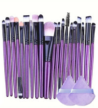 20Pcs Makeup Brush Set – Complete Eye & Face Cosmetic Brushes