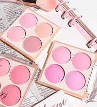 Radiant Blush Palette – Soft Matte & Shimmer for a Natural Glow