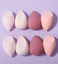 4/8pcs Makeup Sponge Set – Soft Beauty Blender for Foundation & Powder