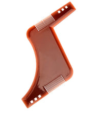 Men’s Beard Shaping Comb – Transparent Styling & Molding Too