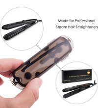 Steam Hair Straightener – Professional Ceramic Flat Iron with Argan Oil Treatment