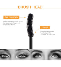 O.TWO.O 3D Fiber Mascara – Thick & Lengthening Black Lashes