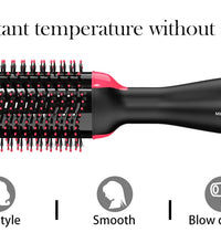 LISAPRO 3-in-1 Hot Air Brush – Hair Dryer & Volumizer Styler