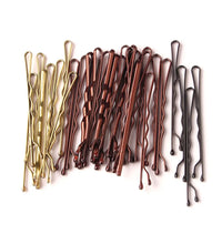 50 Pcs 4-Color 5cm Hair Clips – Curly & Wavy Hairpins for Women