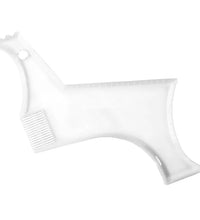 Men’s Beard Shaping Comb – Transparent Styling & Molding Too