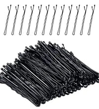 60/120pcs Black Hairpins – Invisible Bobby Pins for Women