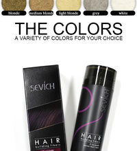 Sevich Hair Building Fibers – Keratin Powder for Thinning Hair (25g)