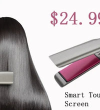 Steam Hair Straightener – Professional Ceramic Flat Iron with Argan Oil Treatment