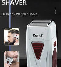 Kemei 3382 Professional Rechargeable Hair Clipper – 0mm Shaving Razor for Men