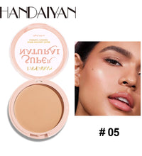 8-Color Matte Pressed Powder – Full Coverage, Oil Control Foundation