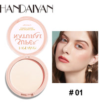 8-Color Matte Pressed Powder – Full Coverage, Oil Control Foundation