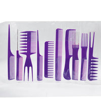 Barber Hairdressing Comb Set – Anti-Static & Detangling Tools