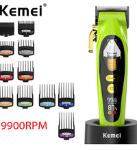 Kemei 2035 Professional Hair Clipper – Cordless Trimmer with Magnetic Motor