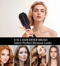 LISAPRO 3-in-1 Hot Air Brush – Hair Dryer & Volumizer Styler