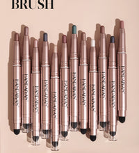 12-Color Matte Eyeshadow Stick – Waterproof & Long-Lasting