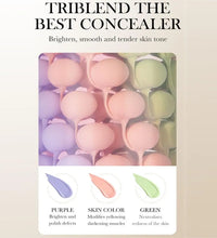 Tri-Color Face Makeup Primer & Contour Cream – Waterproof Base