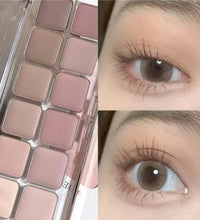 Full Matte Cool Eyeshadow Palette – Earth Tones & Low Saturation