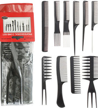 Barber Hairdressing Comb Set – Anti-Static & Detangling Tools