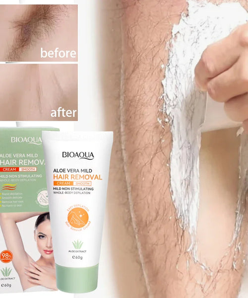 Permanent Hair Removal Cream – Painless & Gentle for Intimate Areas