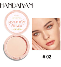 8-Color Matte Pressed Powder – Full Coverage, Oil Control Foundation