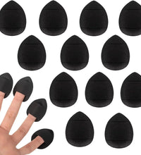 5/10pcs Mini Finger Puff Foundation Sponges – Cosmetic Makeup Applicator