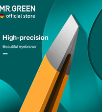 MR.GREEN Colorful Slanted Eyebrow Tweezers – Stainless Steel Hair Remover