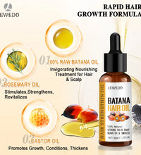Lewedo Naturals Pure Batana Oil – Fast Hair Growth & Anti Hair Loss