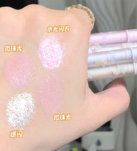 Double-Ended Lying Silkworm Highlighter & Contour Eye Brightener Stick