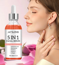5-in-1 Vitamin C & Hyaluronic Acid Face Serum – Firming & Brightening