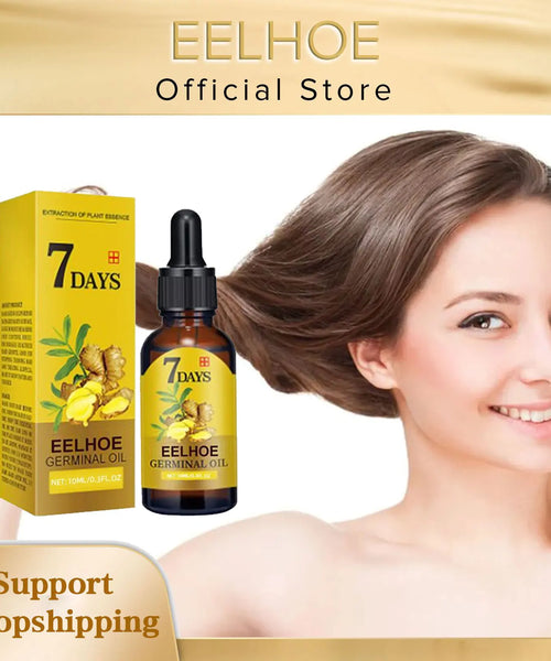 EELHOE Ginger Hair Growth Oil – Natural Anti-Hair Loss Treatment