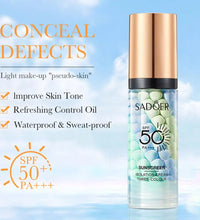 Tri-Color Face Makeup Primer & Contour Cream – Waterproof Base