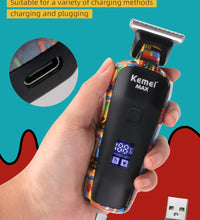 Kemei-5090 Digital Display Hair Clipper – Professional Barber Trimmer