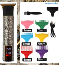 Men's Electric Hair Cutting Machine & Beard Trimmer – Professional Barber Shaver