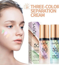 Tri-Color Face Makeup Primer & Contour Cream – Waterproof Base