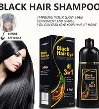 100ml/500ml 3-in-1 Hair Dye Shampoo – Instant Gray Coverage