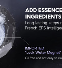 CARSLAN Black Magnetic Loose Setting Powder – Matte, Waterproof, Oil-Control