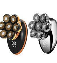 7D Floating Head Electric Shaver for Men – Wet/Dry Bald Head & Beard Trimmer