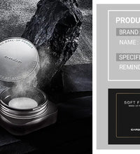 CARSLAN Black Magnetic Loose Setting Powder – Matte, Waterproof, Oil-Control