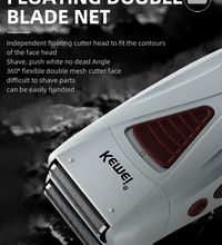 Kemei 3382 Professional Rechargeable Hair Clipper – 0mm Shaving Razor for Men