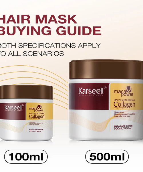 Karseell Collagen Hair Treatment – Argan Oil Repairing Hair Mask